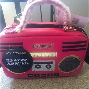 Super cute Betsey Johnson lunch bag